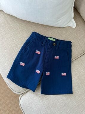 NWOT Castaway Nantucket American Flag Shorts